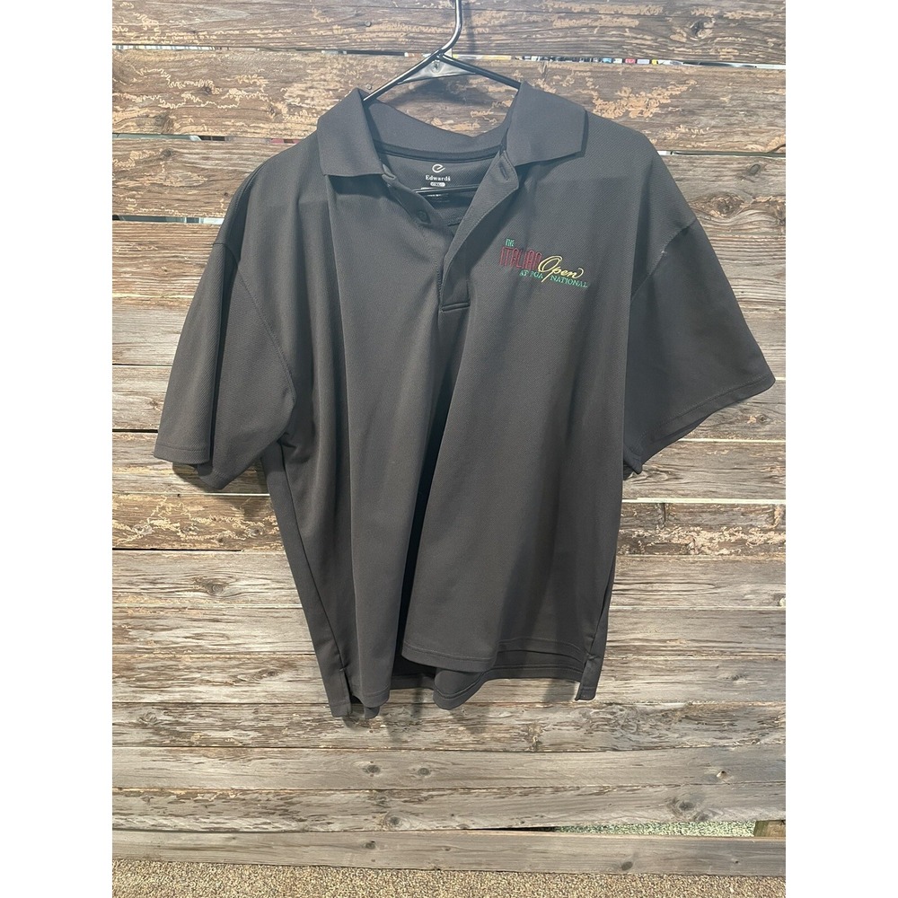The Italian Open At PGA National Golf Polo Shirt Mens Size XL Gray‎ Rare
